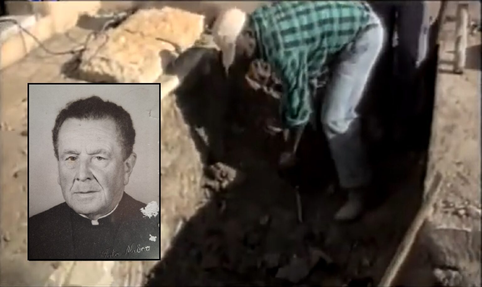O padre que queria ser sepultado no adro da igreja (c/ vídeo) padre grossinho 789