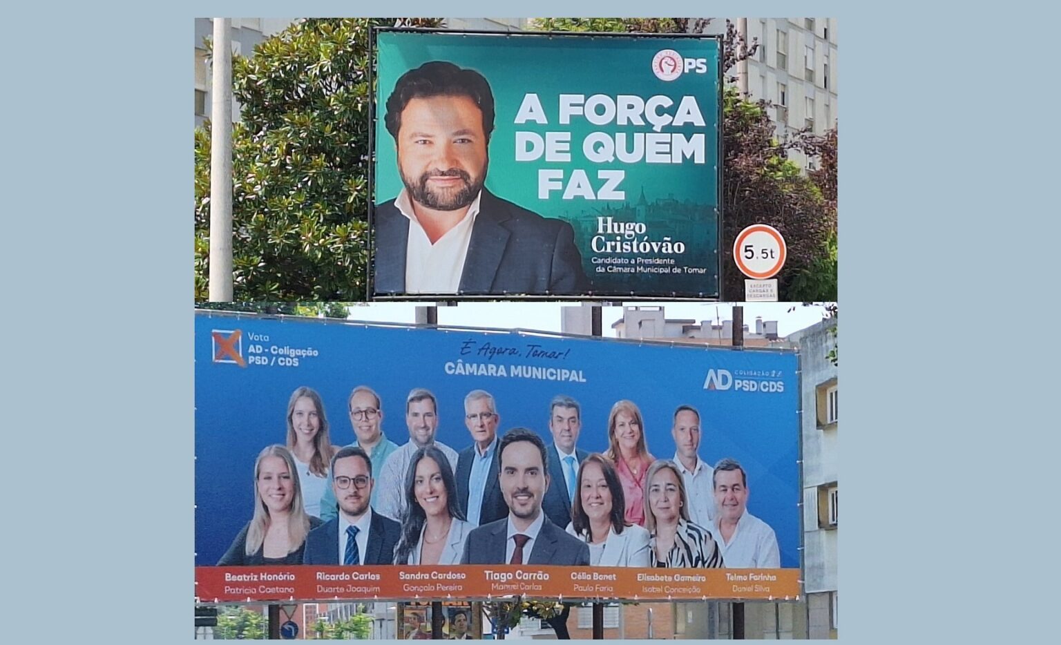 Quanto gastam os partidos na campanha eleitoral? cartazes ps ad
