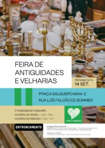 Um fim de semana com muita animação. É só escolher! 14 9 Feira Antiguidades 14 set A3