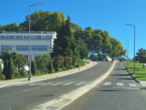 Colocadas flores no local onde mulher morreu atropelada 20250922 104415