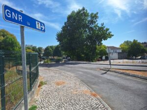 Obras "paliativas" no quartel da GNR de Tomar GNR quartel 20250906 111813