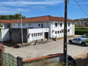 Obras "paliativas" no quartel da GNR de Tomar GNR quartel 20250906 111919