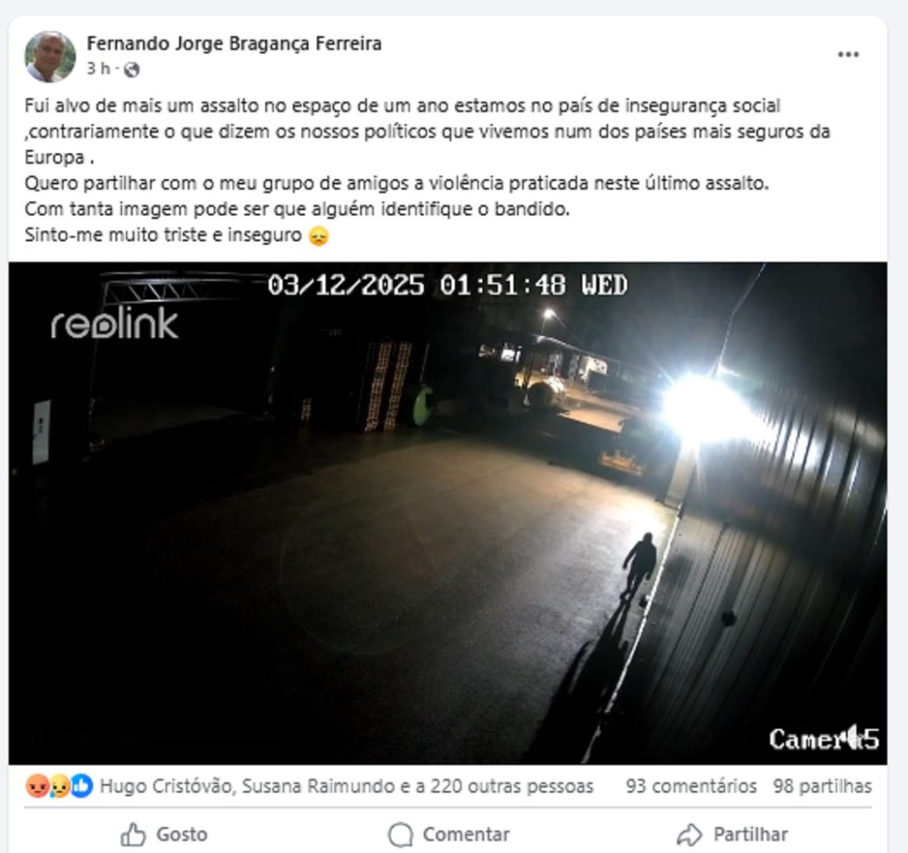 Loja agrícola Caçabrava assaltada (c/ vídeo) assalto 2