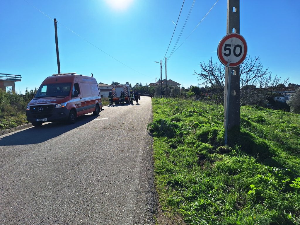 Despiste de mota provoca ferido ligeiro despiste mota 20251214 131524