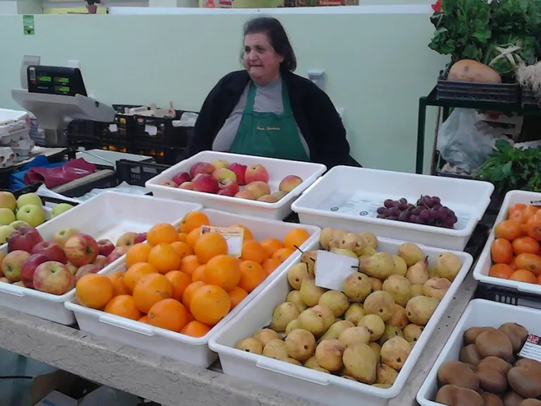 Vendedora mais antiga do mercado de Tomar vai reformar-se D. Lucinda IMG 20170303 115339