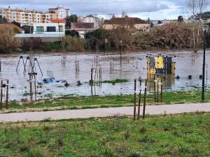Parque verde do Flecheiro novamente inundado (c/ fotos e vídeo) Flecheiro 20260125 160339