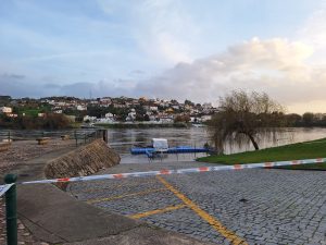 Nível do rio Tejo vai continuar a subir até quarta feira à noite (c/ fotos) cheias Tancos 20260124 172300