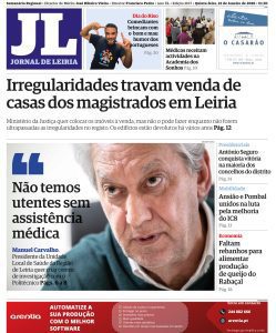 Capas dos jornais locais e regionais j 292653762886358 1414815730683792275 n