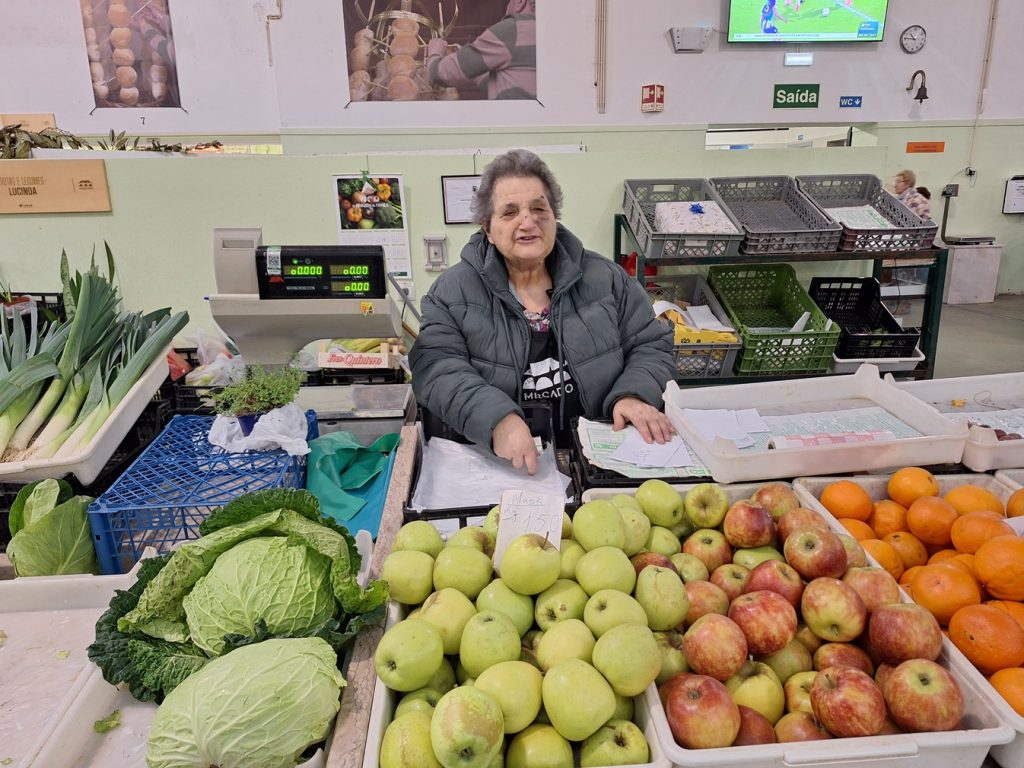 Ao fim de 70 anos, este é o último dia de Lucinda Alves a vender no mercado lucinda alves 20260130 104741