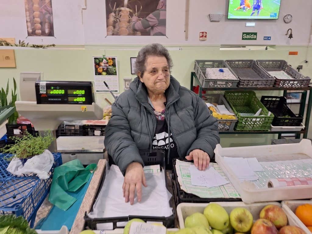 Ao fim de 70 anos, este é o último dia de Lucinda Alves a vender no mercado lucinda alves 20260130 104746