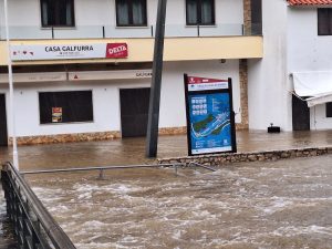 Nível das águas no Agroal continua a subir (c/ fotos e vídeo) Agroal 20260205 163726