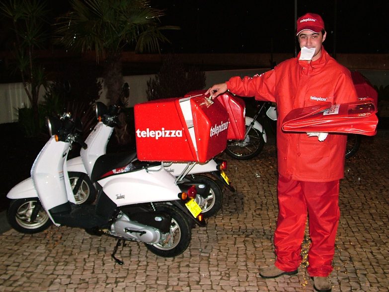 Telepizza abriu em Tomar há 20 anos Telepizza DSCF7750
