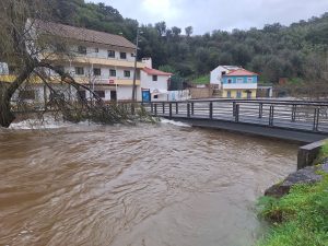 Rio Nabão transborda em algumas zonas tempestade agroal 20260211 174410