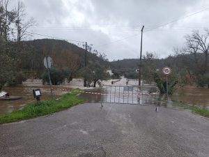Rio Nabão transborda em algumas zonas tempestade formigais 20260211 175935