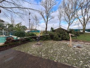 Veja como ficou o Mouchão e a zona desportiva tempestade zona desportiva 20260129 150718