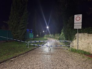 Rio Nabão transborda em algumas zonas tempestade zona desportiva 20260211 202200
