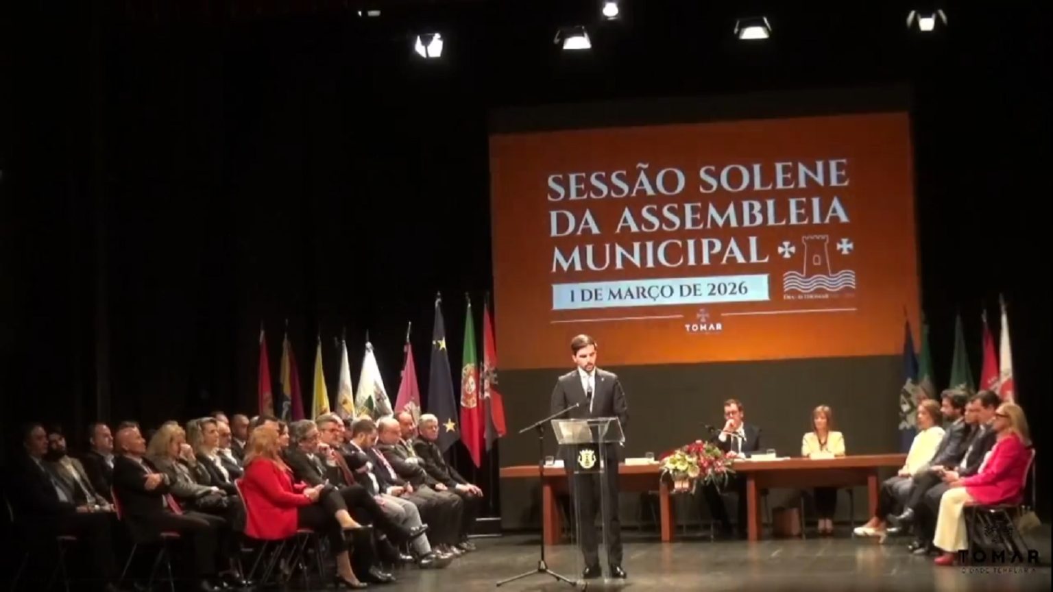“Tomar não foi meramente fundada. Tomar foi escolhida” camara aM tiago
