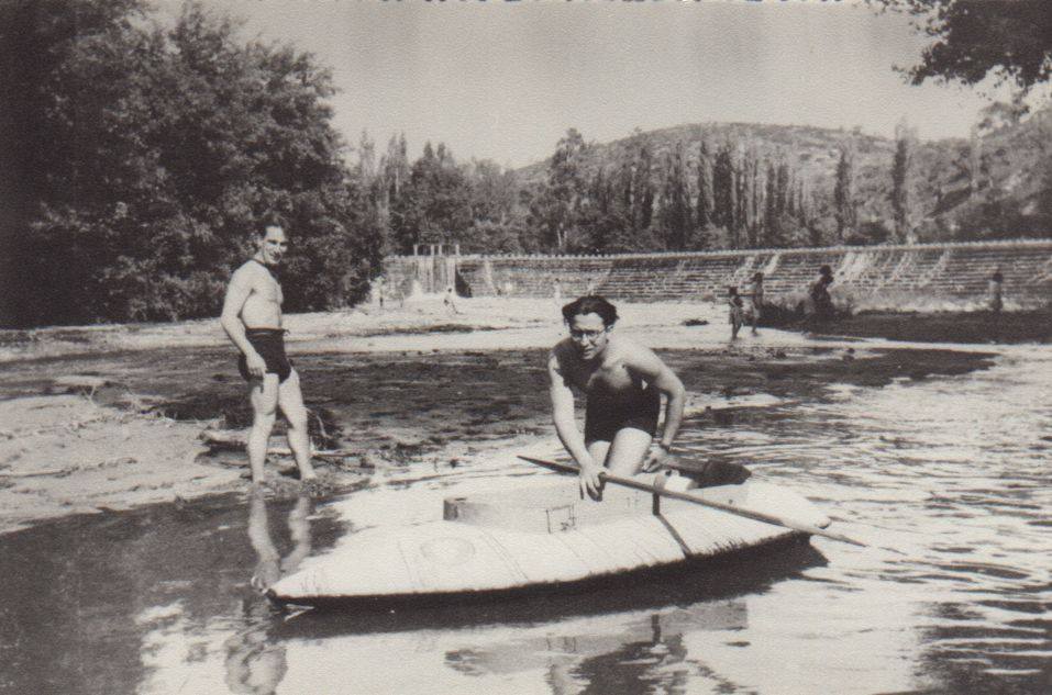 De Tomar a Lisboa de canoa em 1940 (c/ vídeo) canoagem 1940 07475078334044074 n
