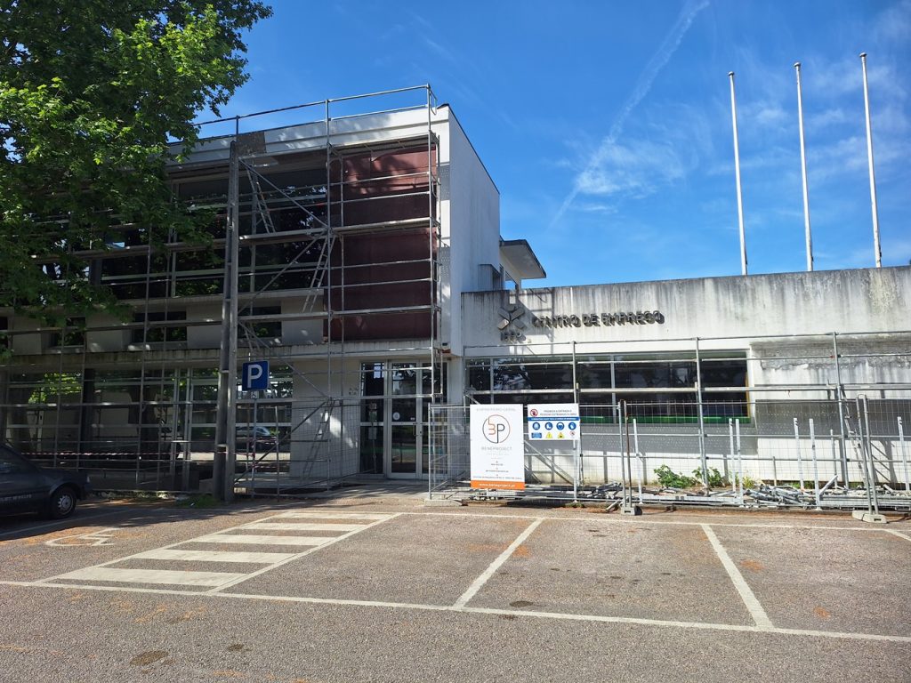 Edifício do Centro de Emprego de Tomar está a ser reabilitado centro emprego 20260419 101756