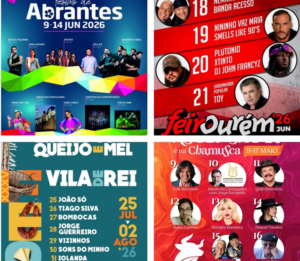 Roteiro das principais festas da região festas