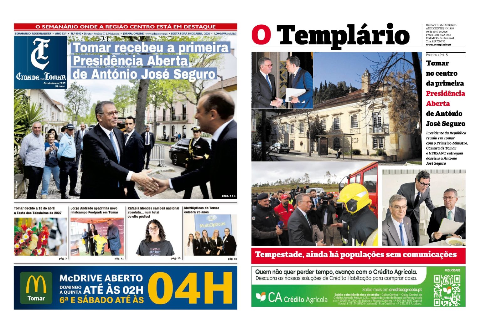 Capas dos jornais locais e regionais j 98633 2183405859618536285 n