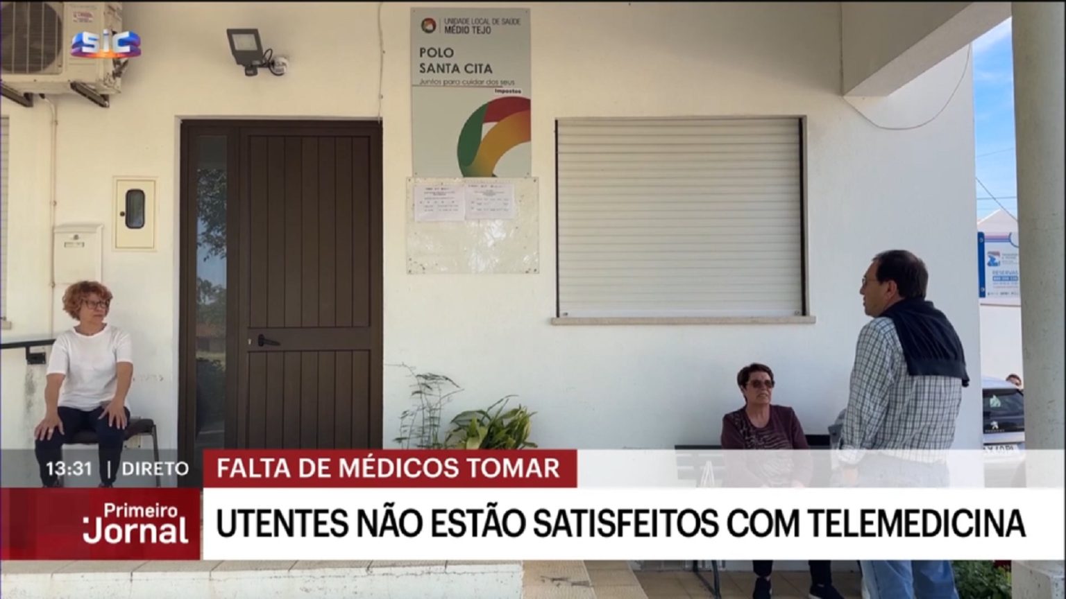 SIC emite reportagem sobre falta de médicos em Tomar saude medicos