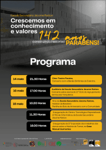 14 5 Programa 142.o aniversario ESJR