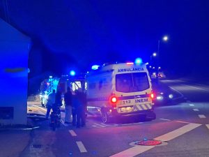 Motociclista ferido depois de abalroado por veículo ligeiro acidente 20260516 221840