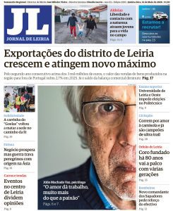 Capas dos jornais locais e regionais j 385163390302061 539186772516374991 n