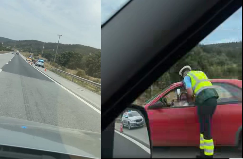 Carro em contramão na A23 (c/ vídeo) a23 gnr