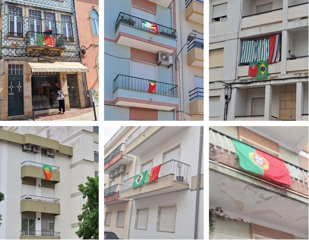 Menos bandeiras de Portugal nas varandas e janelas Menos bandeiras de Portugal nas varandas e janelas