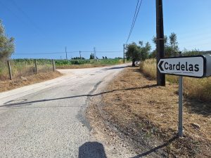 Moradores revoltados com “vergonhoso estado” da estrada das Cardelas cardelas 20260603 171144