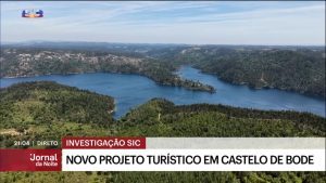 SIC emite reportagem sobre mega projeto na albufeira de Castelo do Bode castelo bode 1
