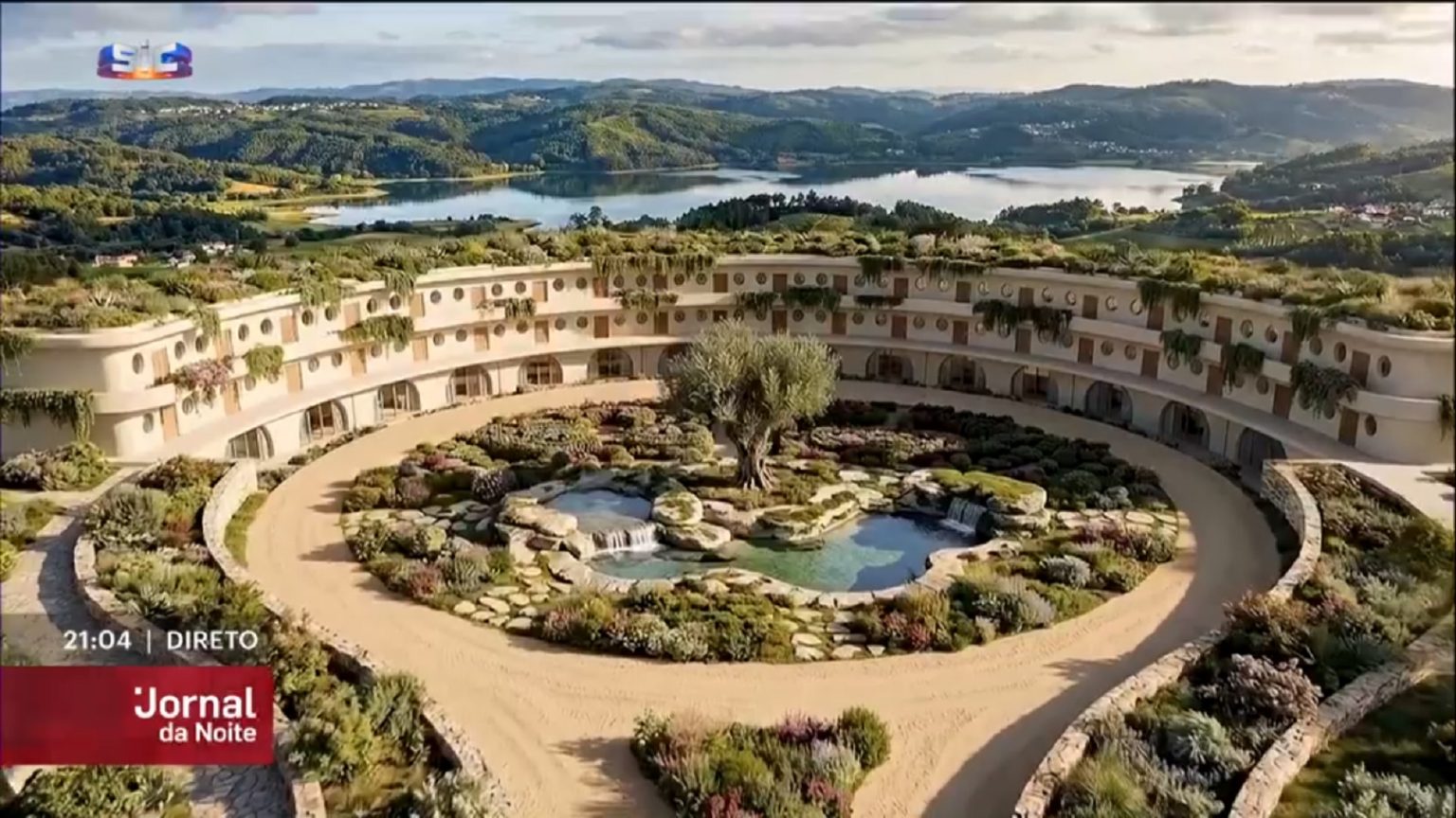 SIC emite reportagem sobre mega projeto na albufeira de Castelo do Bode castelo bode 2