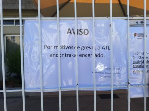 Tomar a meio gás por causa da greve geral escola greve 20260603 101335