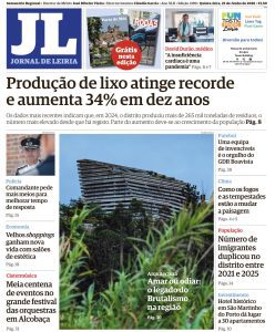 Capas dos jornais locais e regionais j 391768221355 3298783358141762261 n