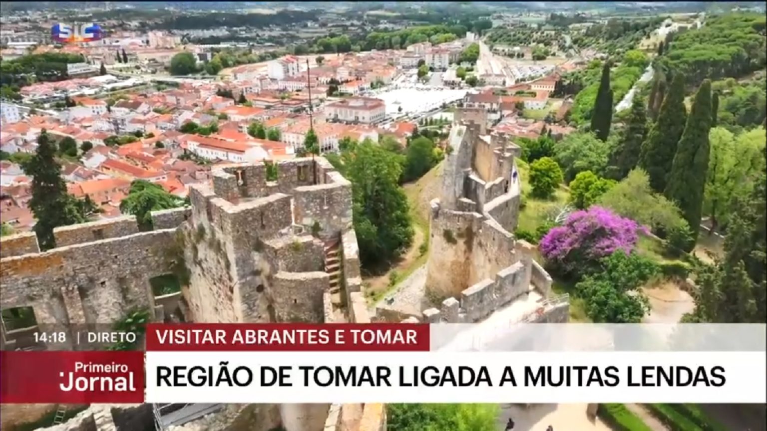 Abrantes e Tomar: propostas para passear em destaque na SIC sic