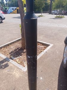 Acidente na zona desportiva IMG 20260721 WA0003