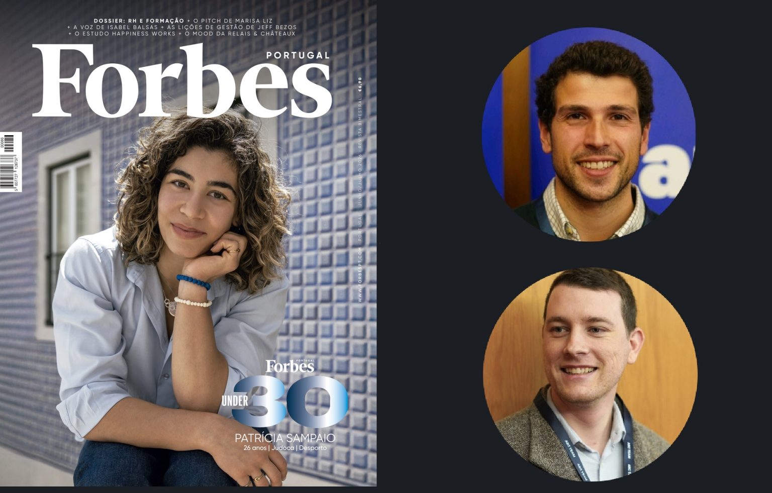 Três tomarenses em destaque na revista Forbes Portugal forbes tomarenses