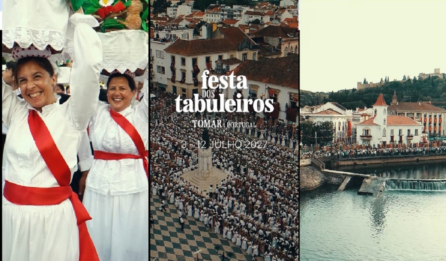 Falta um ano para a Festa dos Tabuleiros tabuleiros