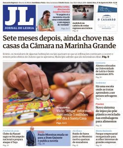 Capas dos jornais locais e regionais j 4341263469703 895008034175048144 n