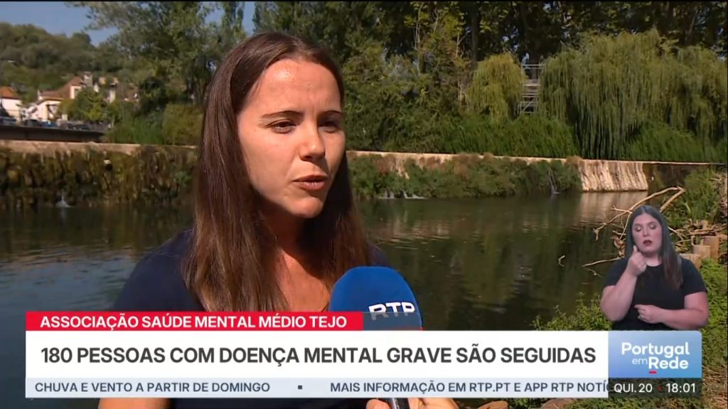 Associação de Saúde Mental apoia 180 doentes. RTP emite reportagem saude 91