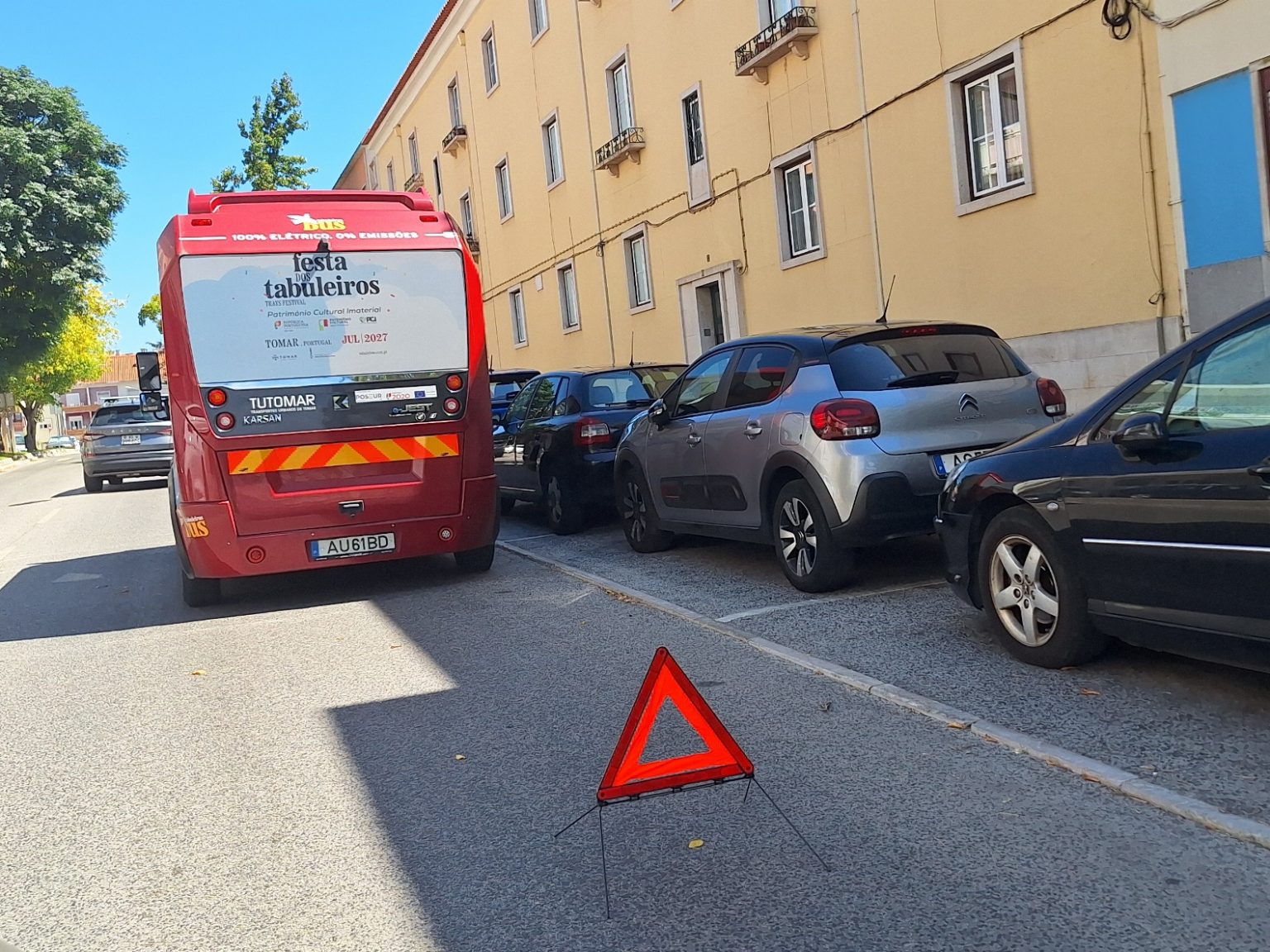 Avarias recorrentes nos autocarros elétricos dos Transportes Urbanos de Tomar (TUT) TUT avaria 20260831 133225