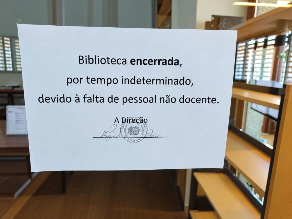Bibliotecas encerradas por falta de pessoal bibliot image 28924195827198664