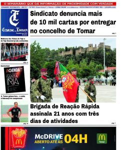 Atrasos dos correios em destaque nos dois jornais de Tomar j 43281730758997 7019795472624377746 n