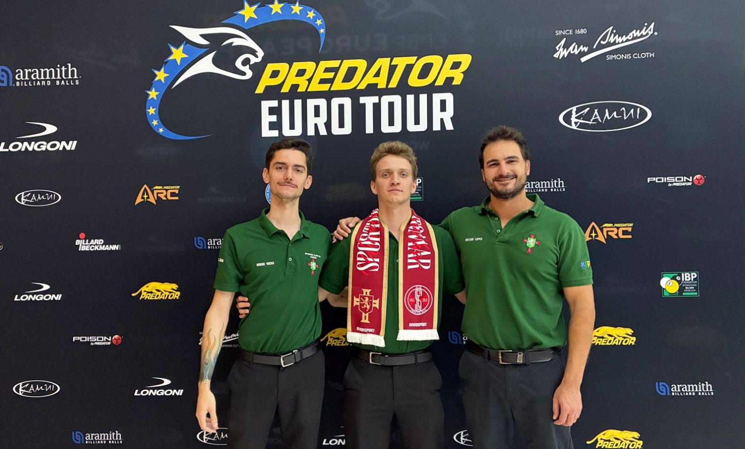 SC Tomar divide resultados na 2ª jornada do Campeonato de Pool Português SCT Europeu