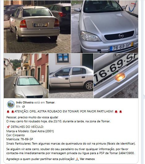 Apelo: carro roubado apel 1
