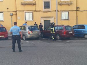 Carro ardeu em Tomar incendio carro 20261005 162321