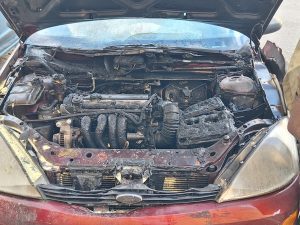 Carro ardeu em Tomar incendio carro 20261005 162734